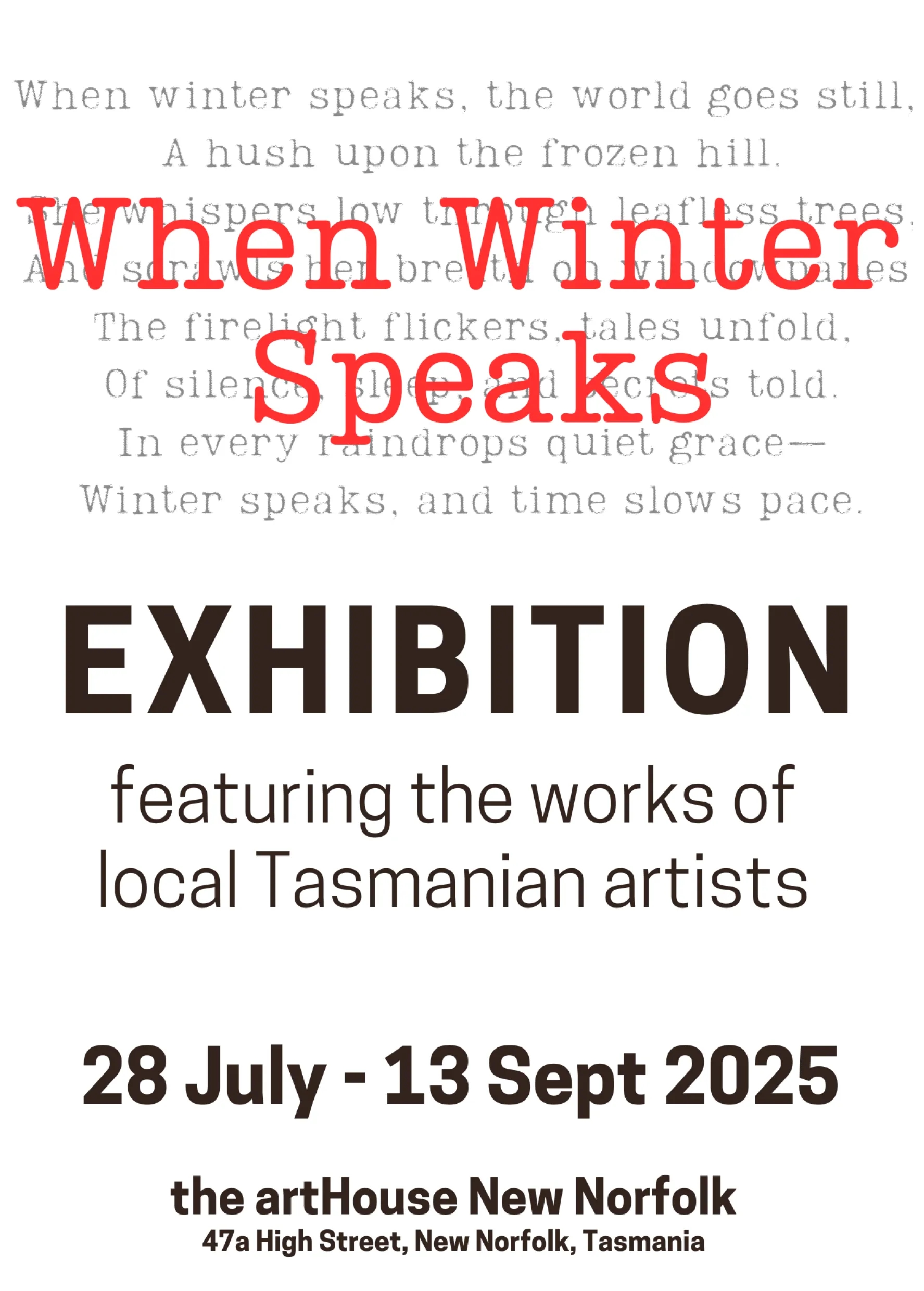 Shop Tasmania/eCommerce Clients/offbeat/WHEN-WINTER-SPEAKS-A5_pqmkam