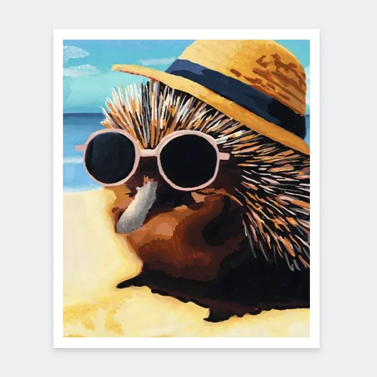 Echidna at the Beach