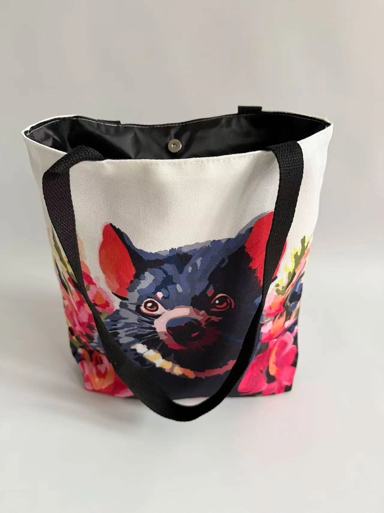 Flower Devil Tote Bag
