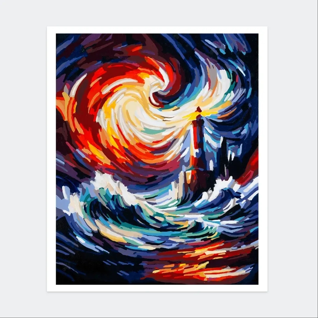 Colourful Lighthouse Exhibition