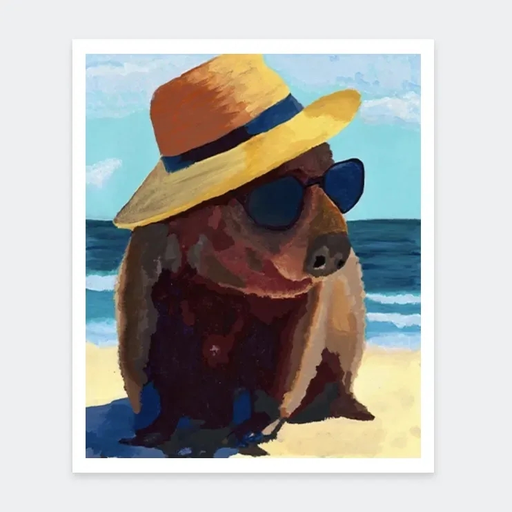 Wombat on the Beach Exhibition