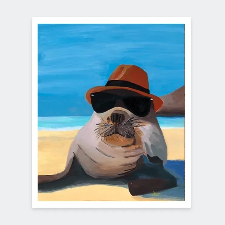 Neil The Seal Exhibition