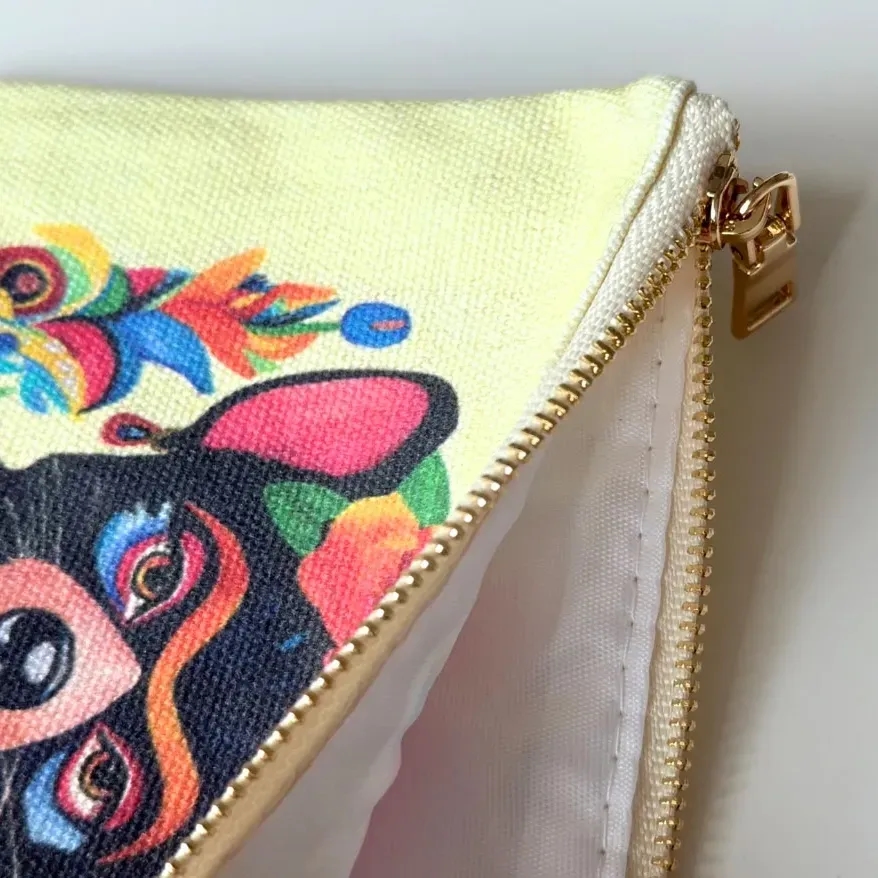 Frida Kahlo Devil Small Zipper Purse