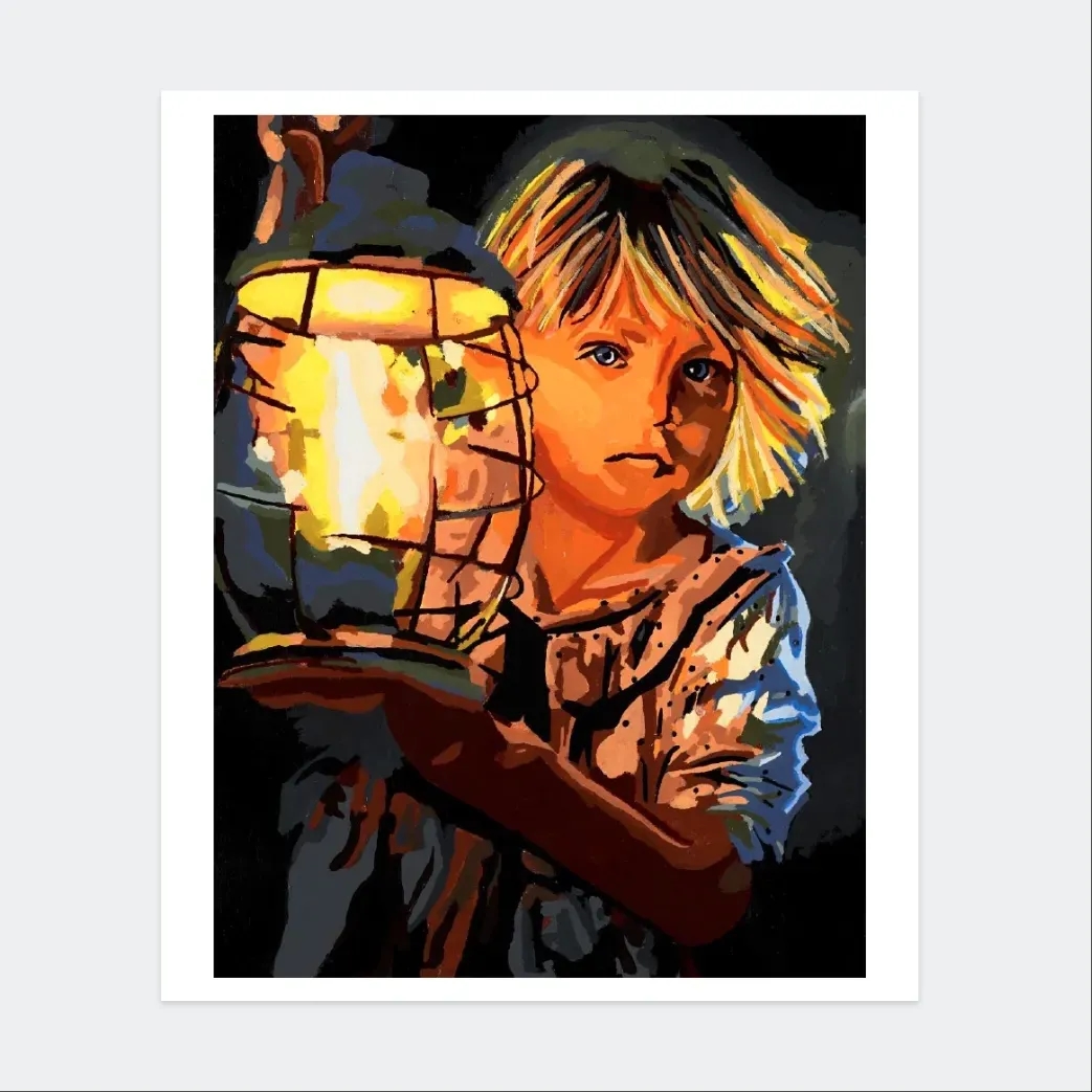 The Girl with the Lamp