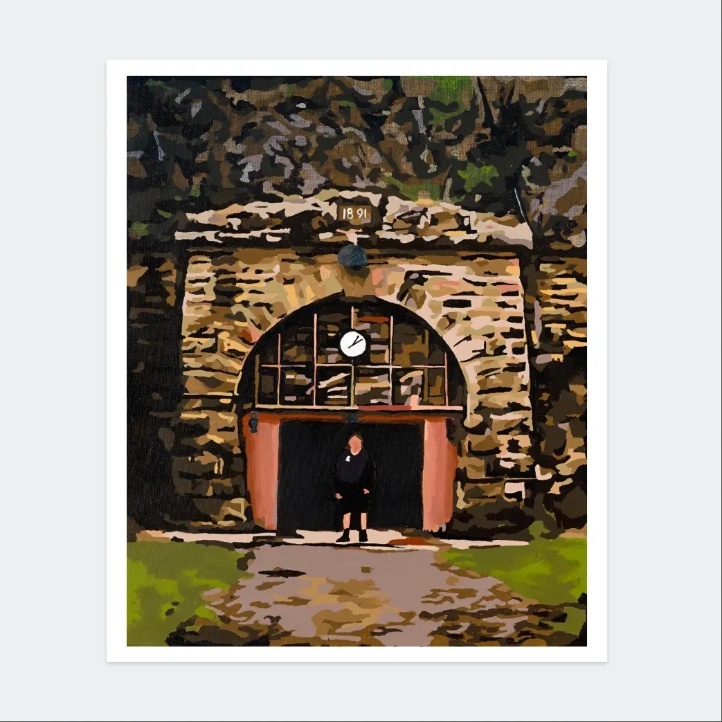 Tunnel Hill Mushroom Farm Entrance