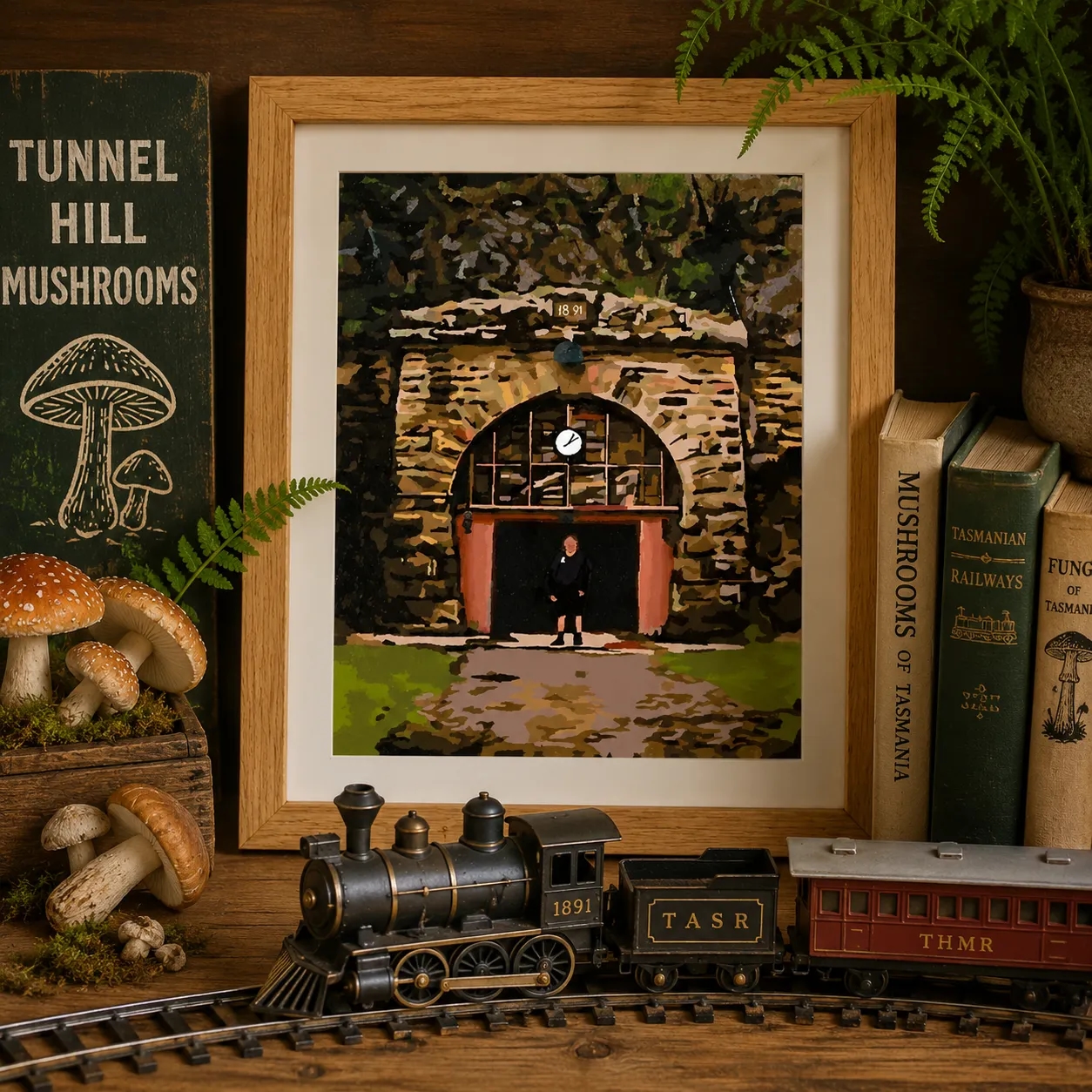 Tunnel Hill Mushroom Farm Entrance